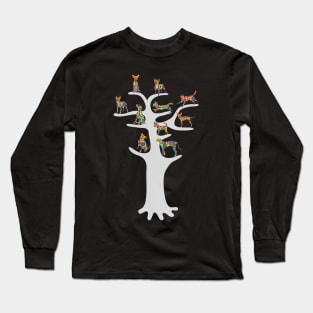 Dog's Tree Long Sleeve T-Shirt